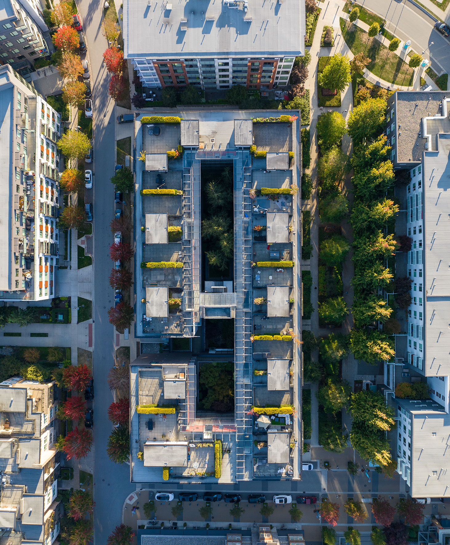 UBC NDES birdseye view of building